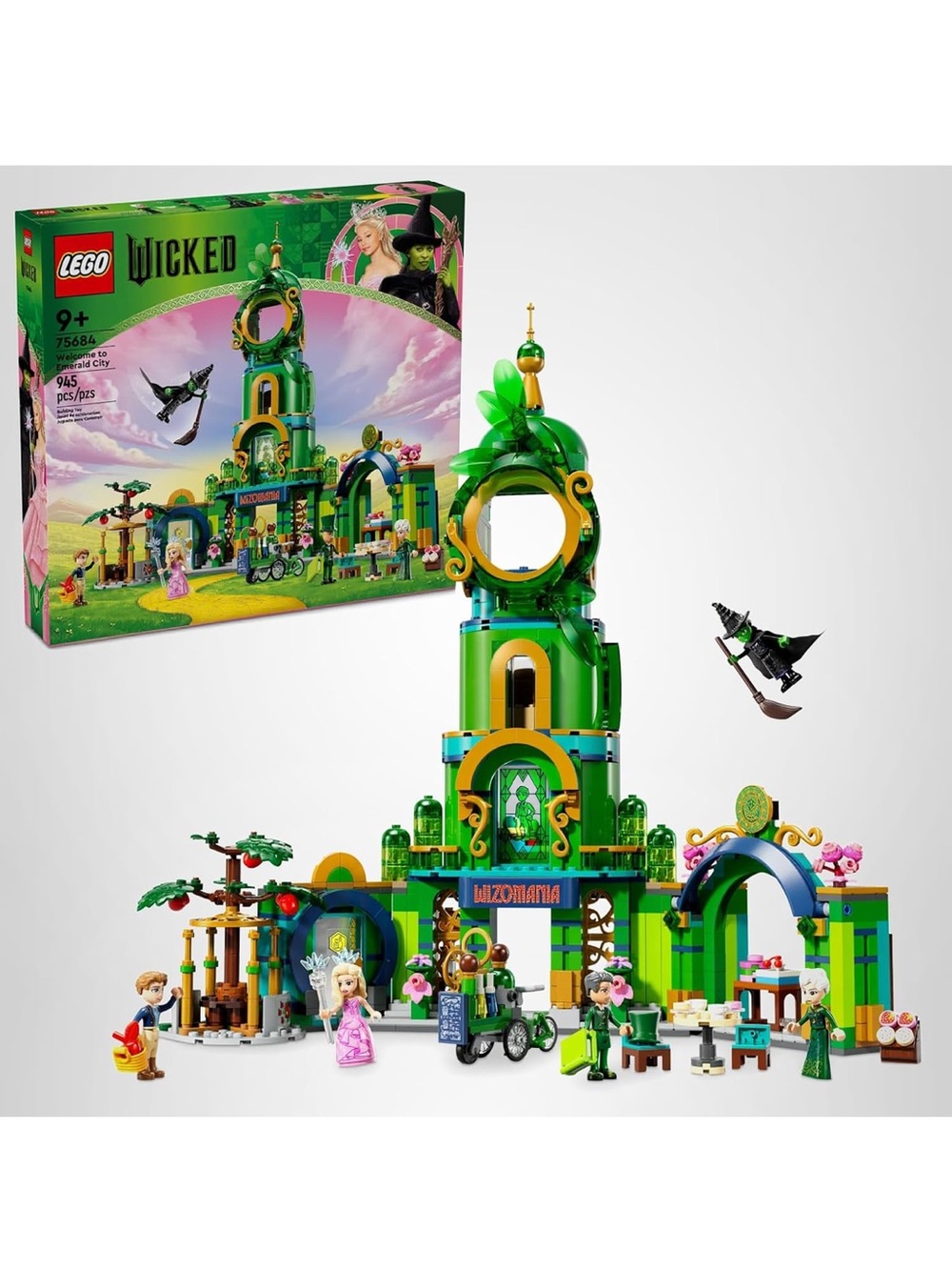Lego Wicked Welcome to Emerald City Set Used